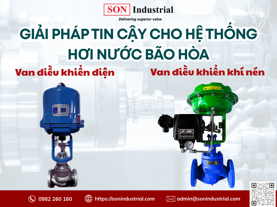 Van điều khiển – Bí quyết tối ưu vận hành hệ thống hơi nước bão hòa